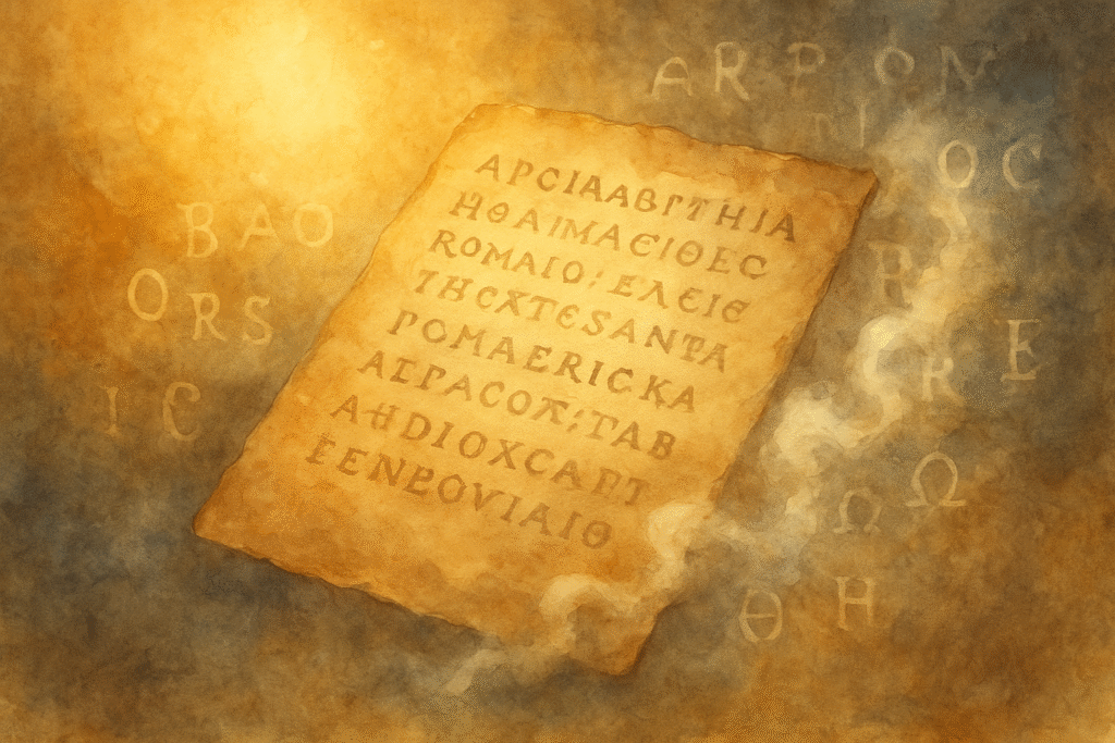 Περὶ τοῦ ἔργου 1